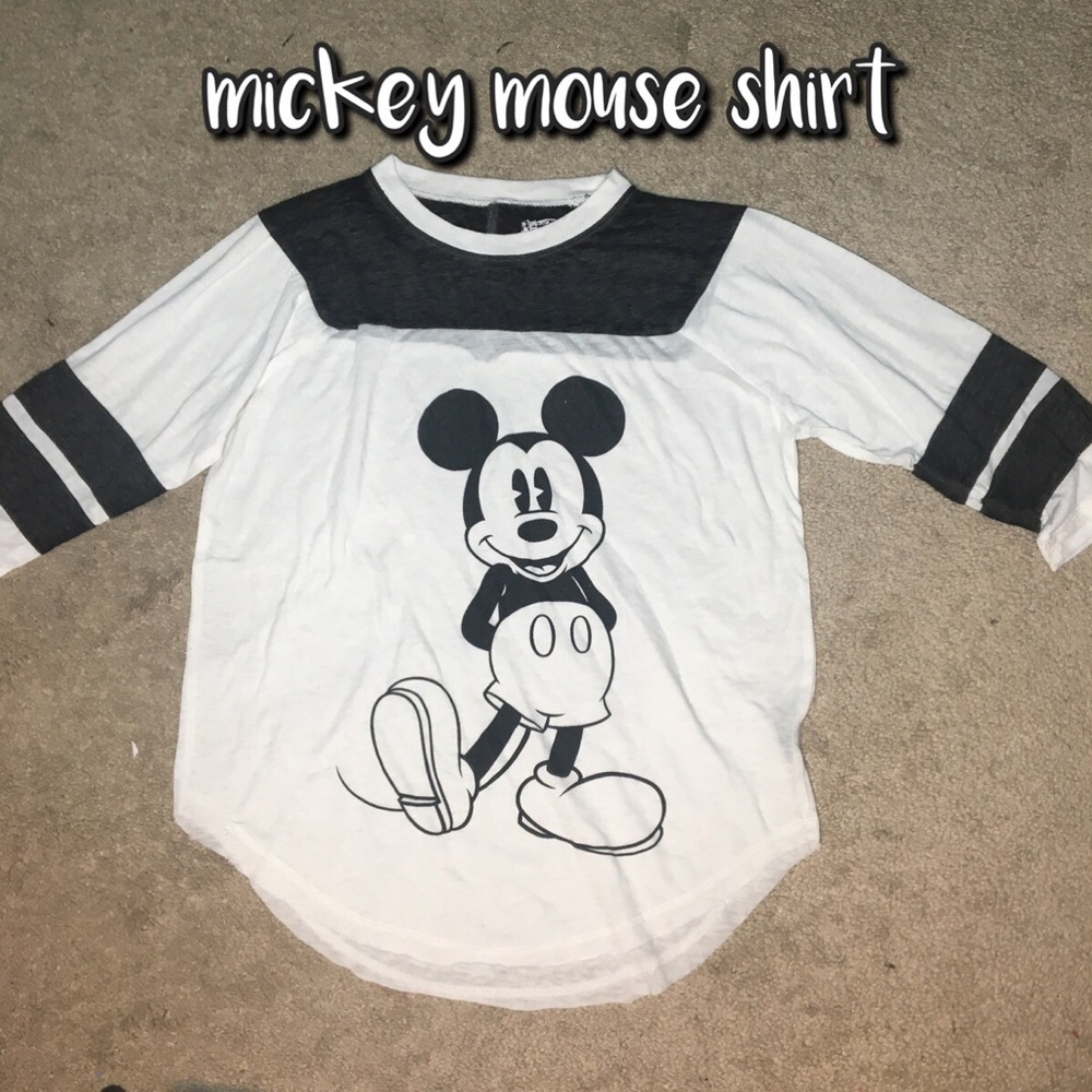 mickey mouse long sleeve